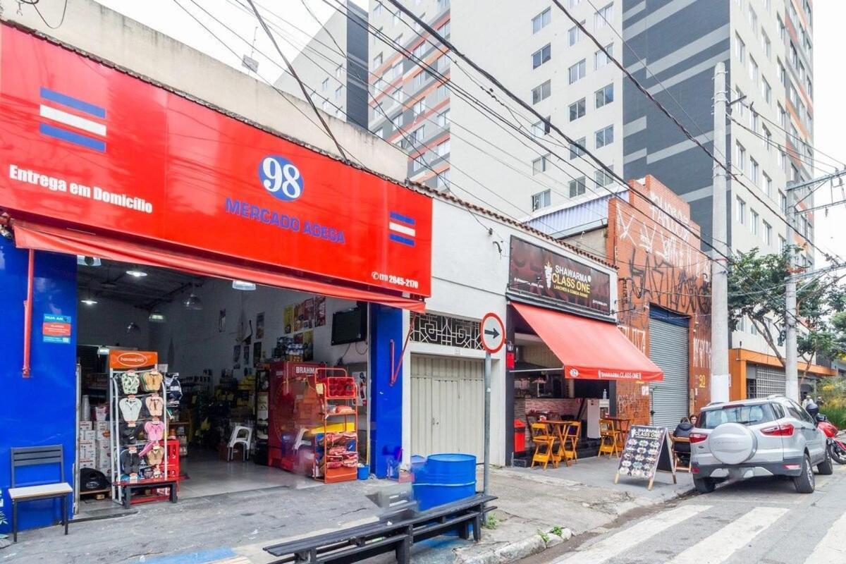 Refinado Studio No Bras Com Piscina/Metro Bras São Paulo Exterior foto